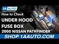 2012 Pathfinder Fuse Box Diagram