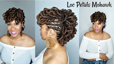 Loc Petals Mohawk | Naturally Michy