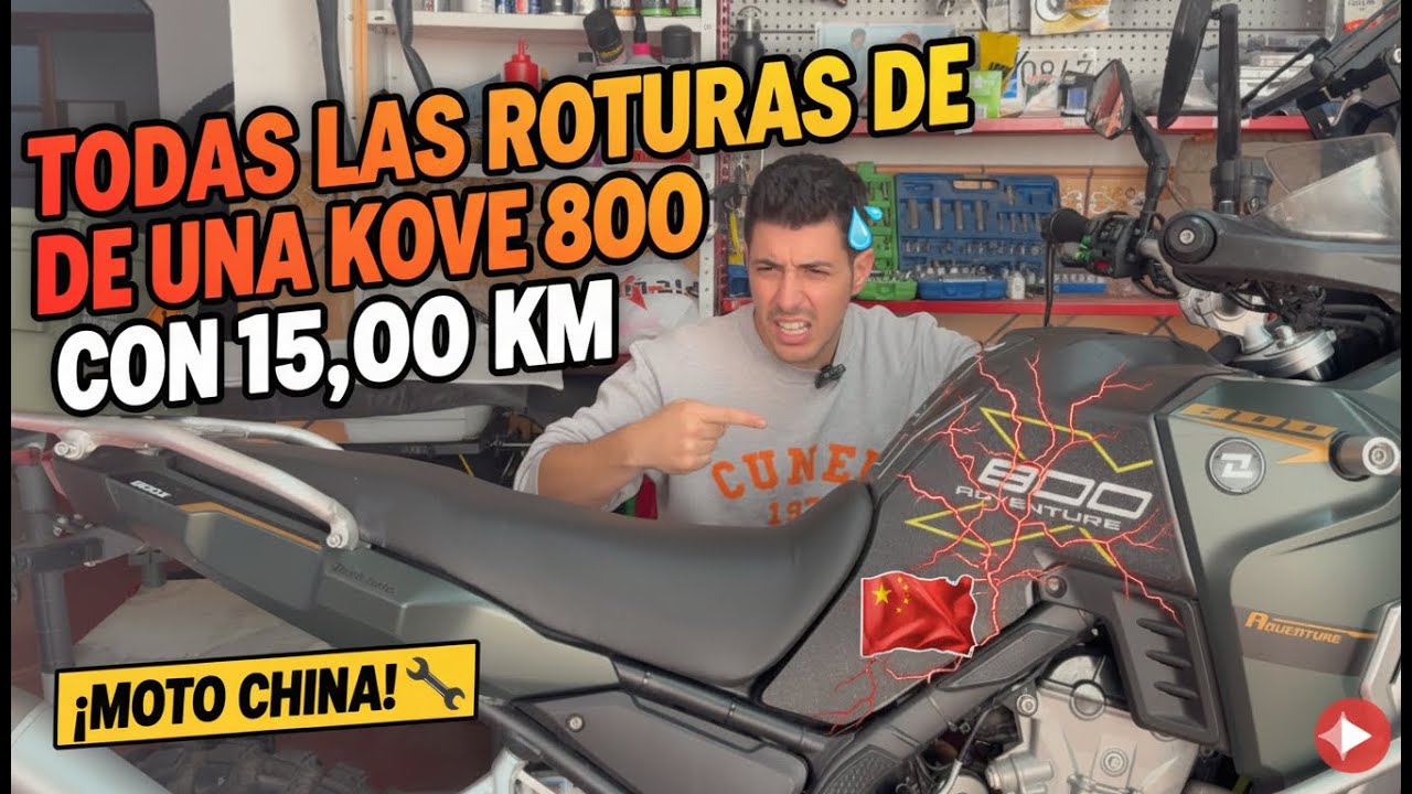 TODOS LOS PROBLEMAS DE LA KOVE 800 EN 15.000 KM ¿Mejor o peor que KTM?