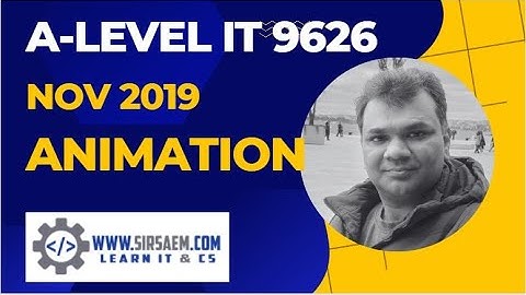 Nov 2019 P4 A Level IT 9626 By Mr Saem