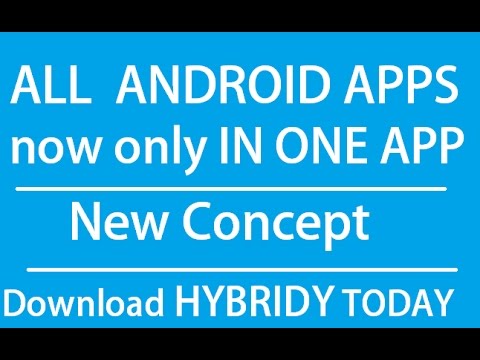 How to use All Android Apps in One app | New Android app | USE ALL APPS ...