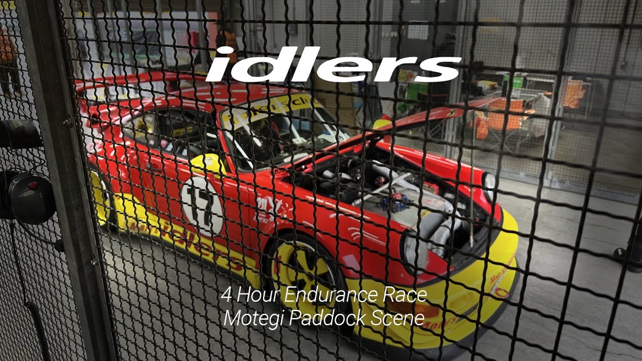 Motegi 서킷 패독 풍경 - idlers 4hr endurance Race