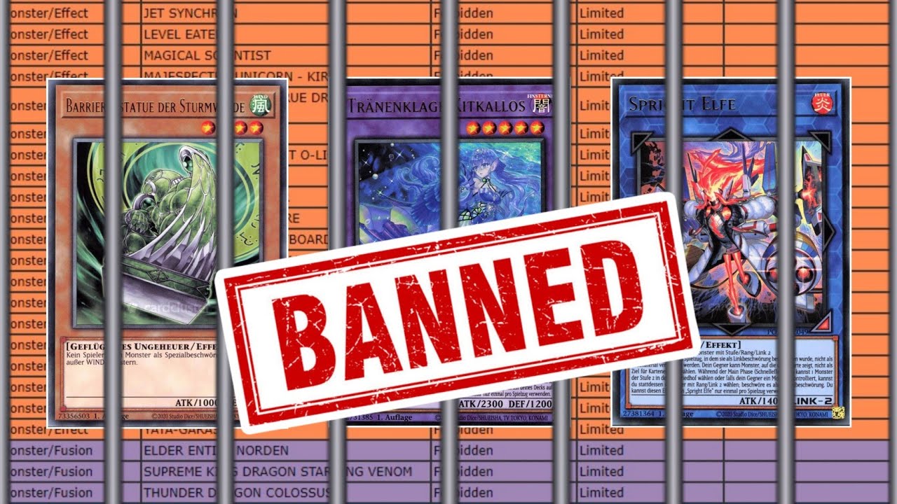 YuGiOh! NEW BANLIST! Lets GO!!! YouTube