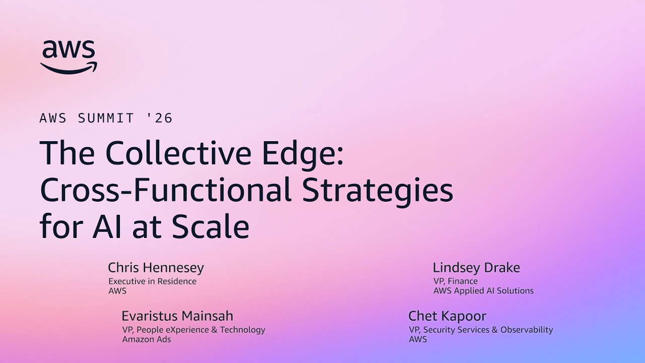 NYC Executive Forum 2026 - The Collective Edge: Cross-functional Strategies for AI at Scale
