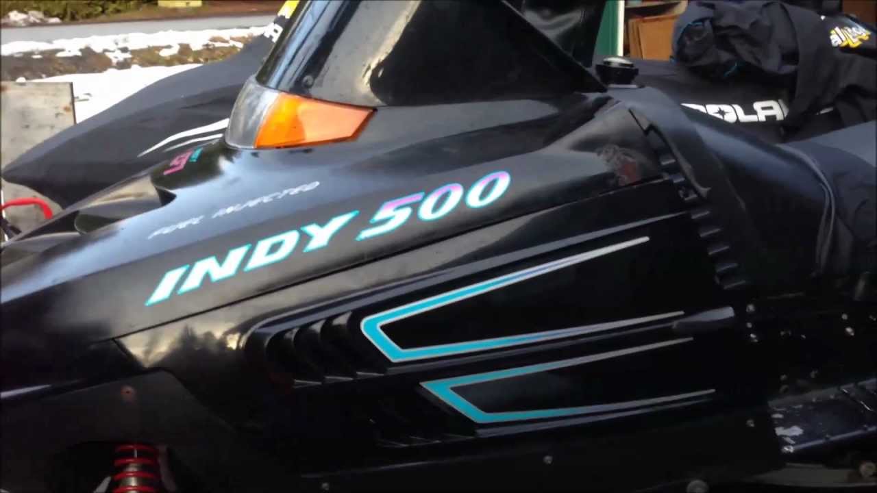 Modified polaris Indy 500 EFI mountain sled with RMK 700 Engine - YouTube