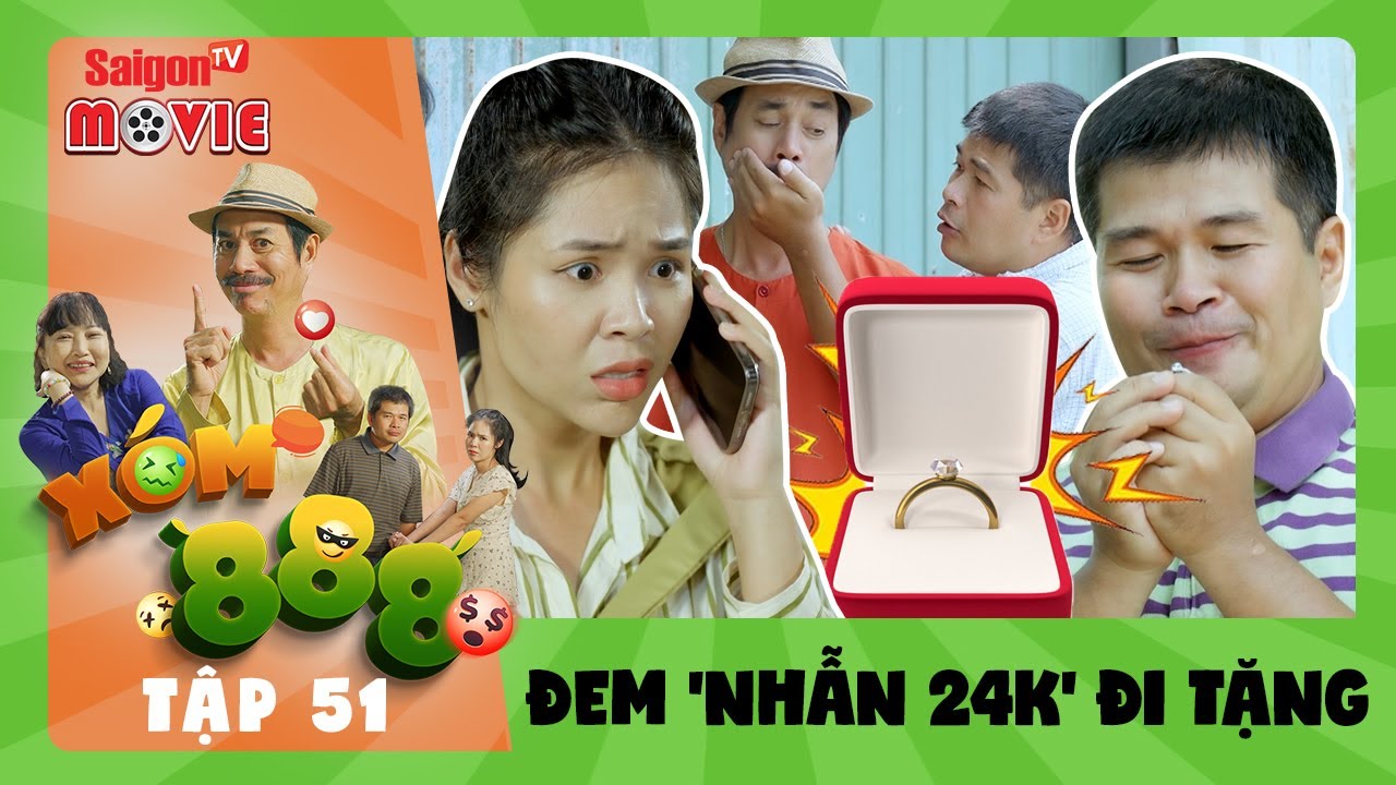 signal slot c++ SITCOM XÓM 888 (Tập 51) ĐEM NHẪN 24K ĐI TẶNG | SaigonTV Movie