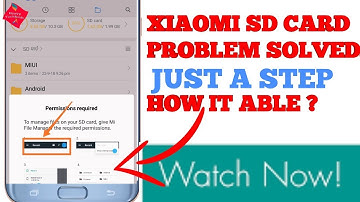 SD Card Read/Write Permission Fix[Without Root] MIUI 9 , MIUI 8/7 !! Delete file by Heavy Tech&info.