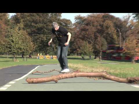 Keith Skates A Stick In The Park