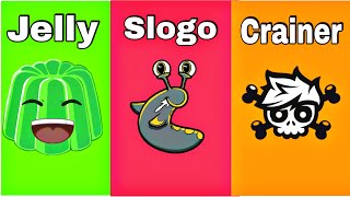 Jelly Vs Slogoman Vs Crainer - Sub Count History 2013-2021