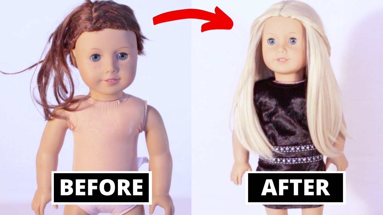 How to Make an American Girl Doll Look New Again - HobbyLark