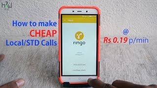 How to make Local/STD Calls At 19 paise/minute ? RINGO APP REVIEW screenshot 1