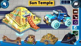 Racecraft Build and Race - Rumble Car Unlocked New Track Piece The Sun Temple screenshot 4