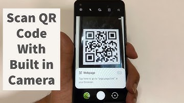 Hoe scan je een QR-code vanaf de camera van een Samsung Galaxy A21s, A31, A51, M31s, etc.