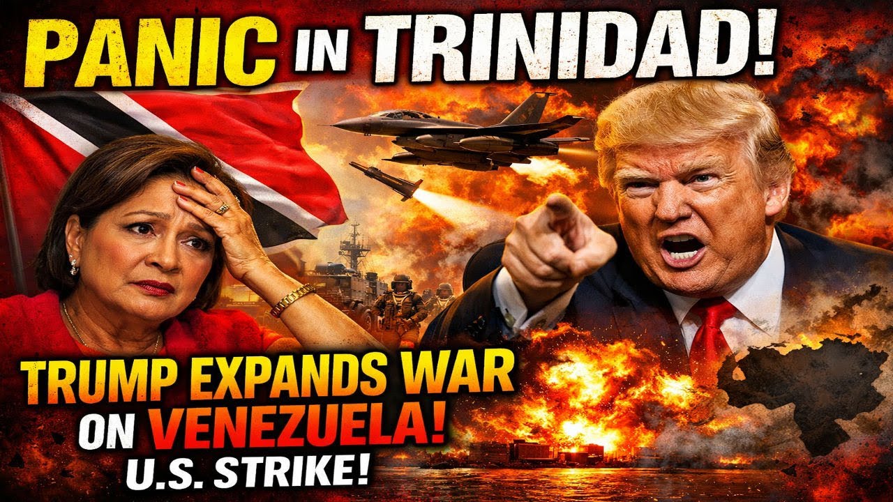 Паника в Тринидаде — Трамп расширяет войну против Венесуэлы ударом США.