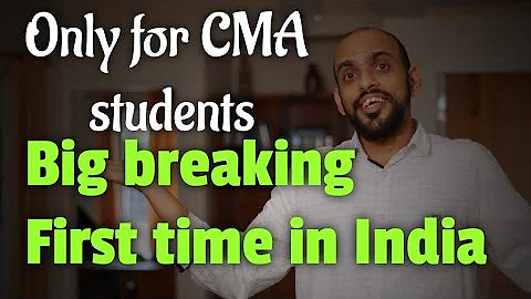 first Time in india | only for CMA students | SAP training,Microsoft, cambridge certification