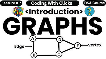 Introduction of Graphs in Data Structure | Terminology | Vertex - Edge - Degree(In and Out) - Weight