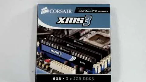 Intel Core i7 Gaming PC - Corsair XMS3 DDR3 1600MHz 6GB Unboxing Video