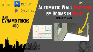 Automatic Wall Skirting by Rooms in Revit Using Dynamo | Dynamo Tutorial | BIM Kintsugi