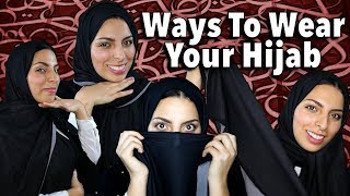 #QTip: Four different ways women wear their hijab!