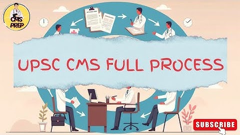 Everything you need to know about UPSC CMS I UPSC CMS 2025 I @Cmsprep I #upsccms #upsccms2025