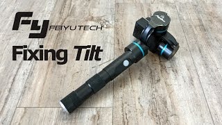 How to Fix Tilting Feiyu-Tech G4 3-Axis Handheld Gimbal