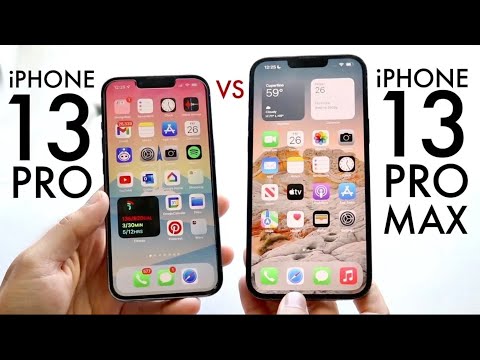iPhone 13 Pro Max Vs iPhone 13 Pro In 2025! (Comparison