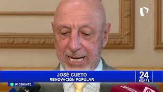 José Cueto sobre inhabilitación de Inés Tello y Aldo Vásquez: 