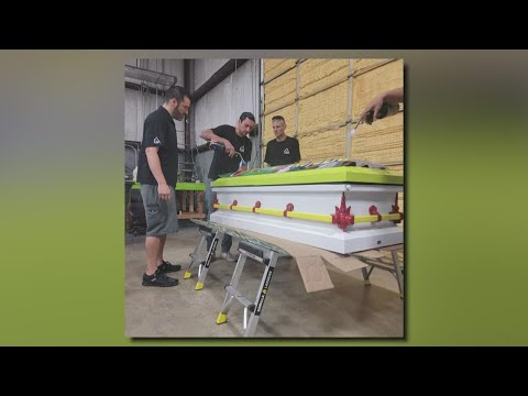 Texas business donates custom-designed caskets for victims of Uvalde shooting