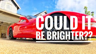The C5 Corvette gets detailed and Ceramic coating. The results are stunning!!  Is it too bright?