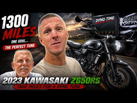 2023 Kawasaki Z650RS Comes 1,400+ Miles for an ECU Flash and Dyno Tune!
