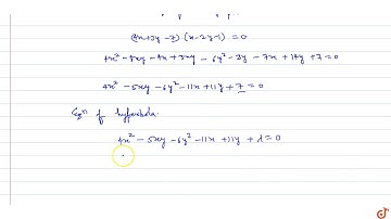 The equation of the hyperbola which passes through thepoint  `(2, 3)`  and has the asymptotes