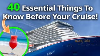 The TOP 40 Cruise Tips & Tricks to know before your cruise!