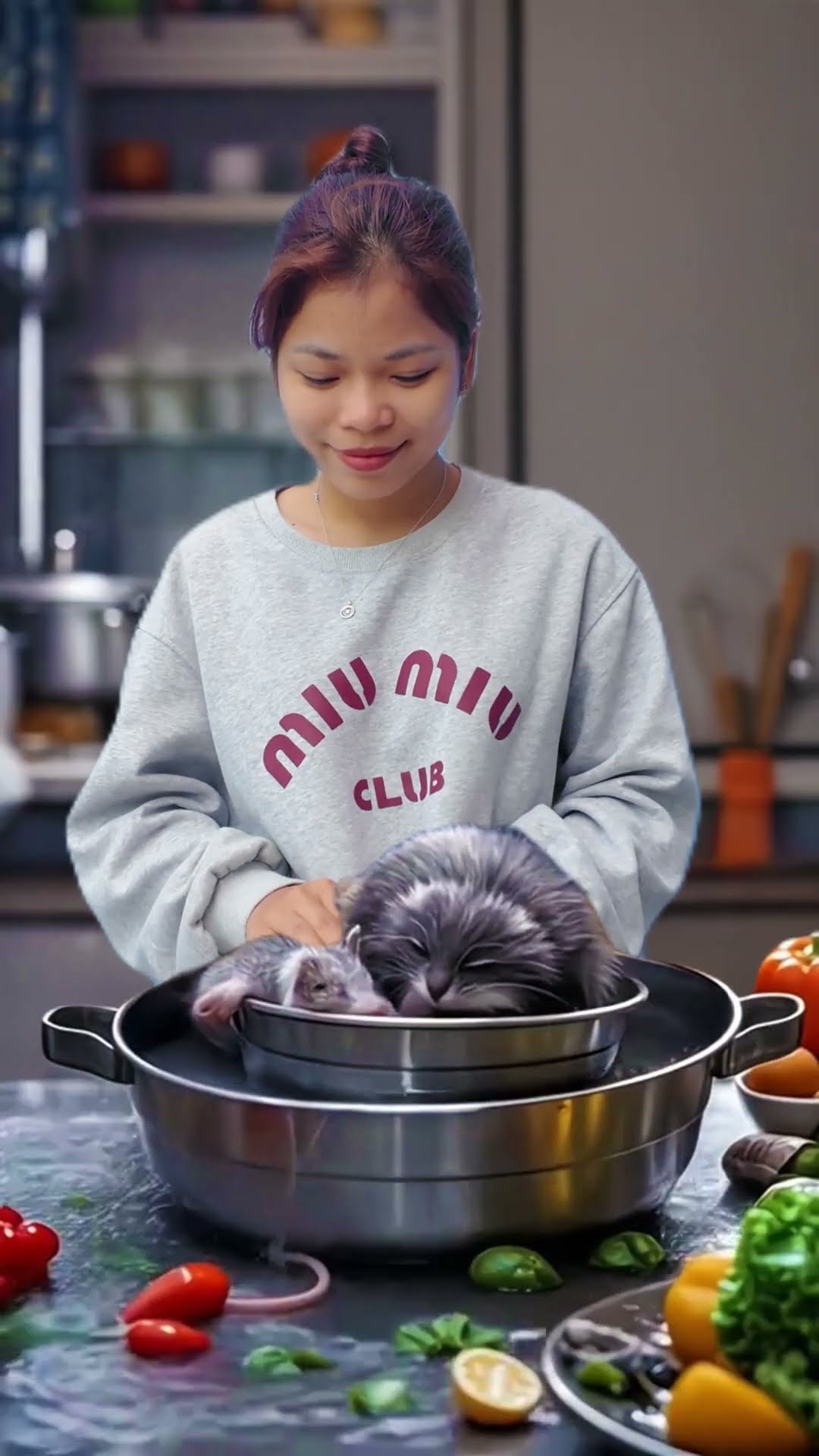 ACC - Hôm Nay Chúng Tôi Ăn Chuột Nướng || Today We Eat Grilled Mouse. #funny #trending