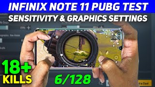 Infinix Note 11 Pubg Test | Graphics & Sensitivity Settings | Gyroscope | 60fps | 6gb ram | 128gb Infinix Note 11 Pubg Test | Graphics & Sensitivity Settings | Gyroscope | 60fps | 6gb ram | 128gb