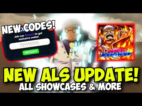 [New Codes] Anime Last Stand Update 6! All Showcases & More! (Kizaru, Akainu, Aokiji)