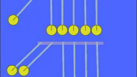 Specian's Phun machines: Newton's cradle