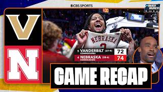 Nebraska takes down Vanderbilt on LAST SECOND SHOT, advances to Sweet 16 | 2026 March Madness