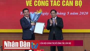 Công bố quyết định của Bộ Chính trị về công tác cán bộ
