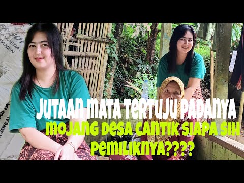 KAMPUNG BUNUT !! CANTIK NATURAL 😃😃intip AKTIVITAS sehari hari mojang desa