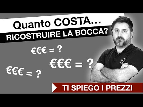 SVELATO quanto costa ricostruire la Bocca su Impianti dentali?