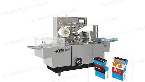 atuomatic small box cellophane overwrapping machine with PLC screen control