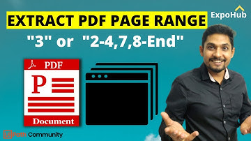 Extract PDF Page Range Activity - UiPath |  UiPath PDF Page Range Format
