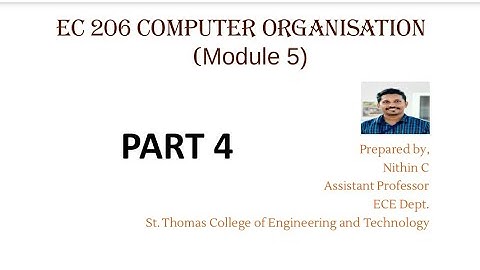 EC 206 COMPUTER ORGANISATION MOD 5 (KTU)_PART 4_ SEMICONDUCTOR MEMORIES, DRAM, SRAM