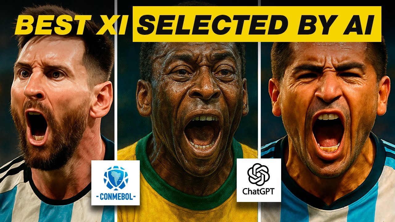 The Best All-Time South American XI... Chosen by AI