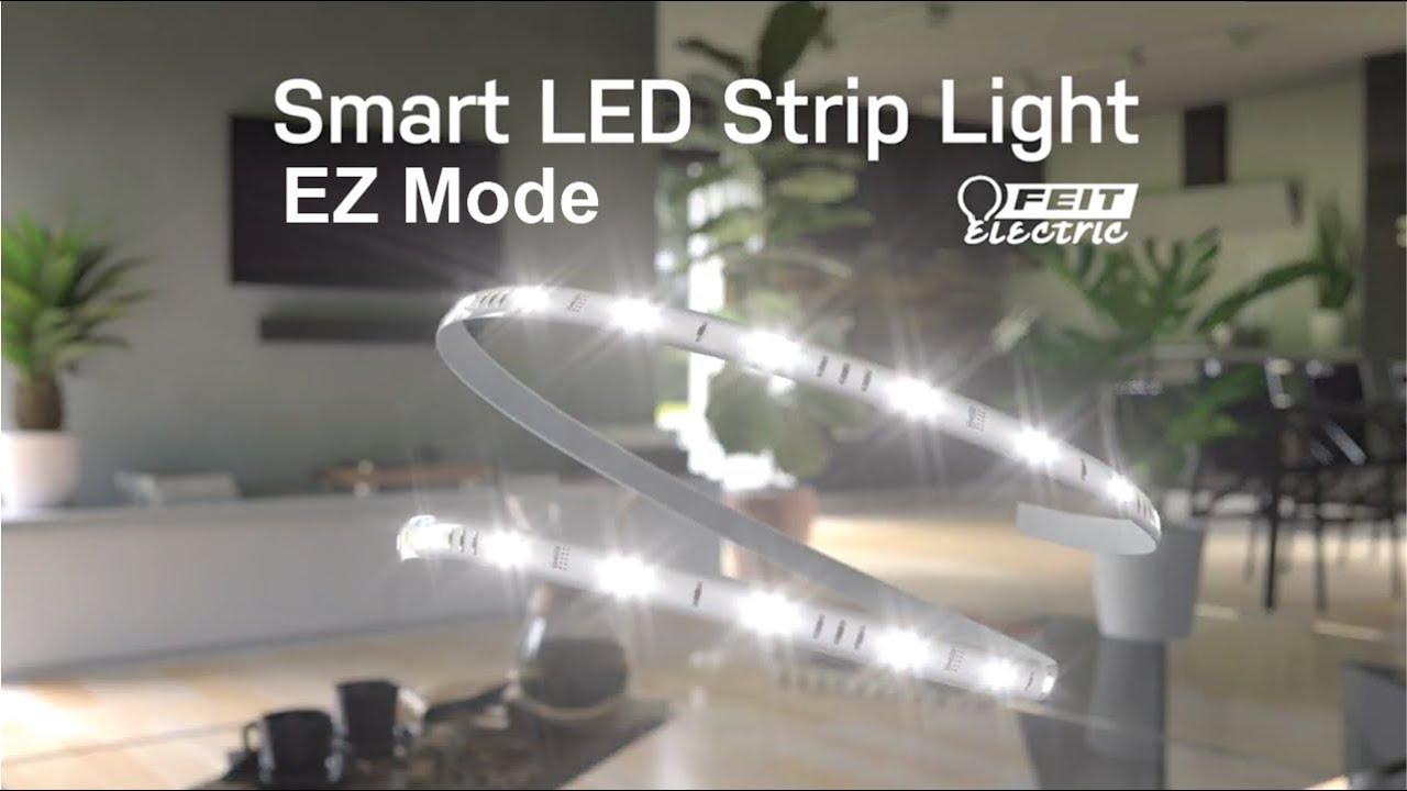 How to Connect the Feit Electric Smart Strip Light Using EZ Mode YouTube
