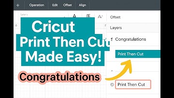 Cricut Print Then Cut Tutorial | Beginner-Friendly Scrapbook Title Project