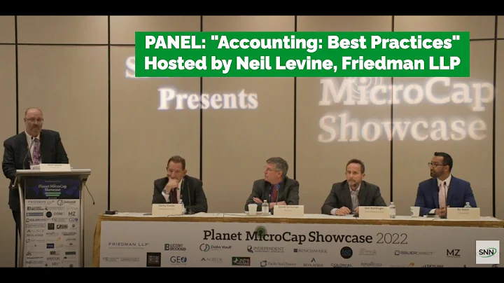 PANEL: "Accounting: Best Practices" Hosted by Neil...