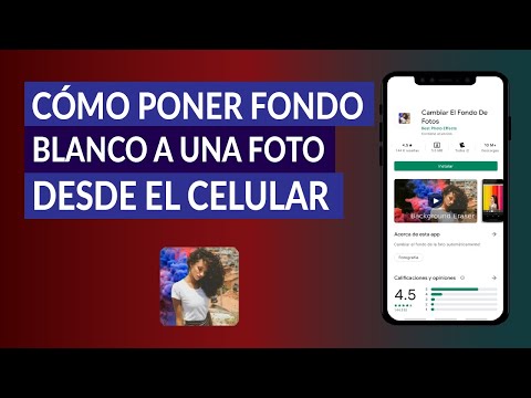 Cómo Poner Fondo Blanco a una Foto Desde el Celular - Fácil y Rápido