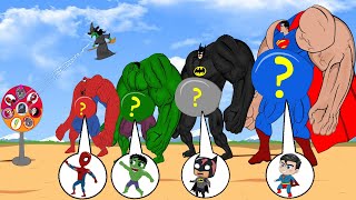 Evolution of  Family SUPERHERO PREGNANT : HULK,SPIDERMAN,SUPERMAN  - Back from the dead SECRET