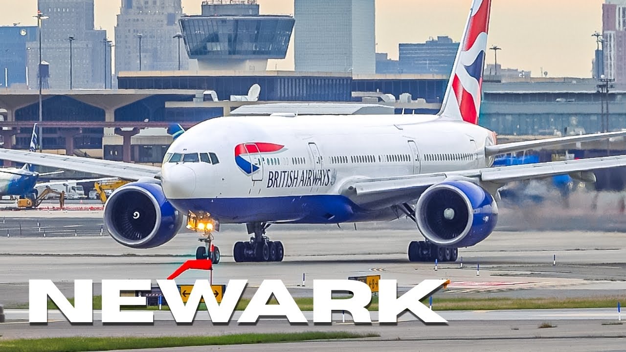 🇺🇸✈️ 20 MINUTES of HEAVY Action at Newark Liberty International Airport, New York (KEWR/EWR)